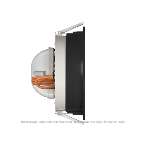 Светильник аварийный BS-DL-53-R1-STABILAR2 V02 Black 3000К Белый Свет a30642