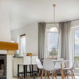 Светильник Mallow 40Вт E14х1 IP20 подвесной Freya FR5228PL-01C