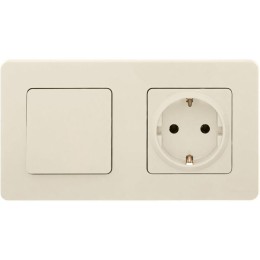 Выключатель 1-кл. Inspiria 10А IP20 250В 10AX механизм сл. кость Leg 673601