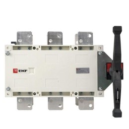 Рубильник-переключатель 3п 1000А с рукояткой управления для прямой установки PowerSwitch PROxima EKF