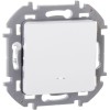 Выключатель 1-кл. Inspiria 10А IP20 250В 10AX с подсветкой/индикацией механизм бел. Leg 673610
