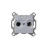 Розетка телевизионная оконечная TV/R Levit серебр. ABB 2CHH083503A6070