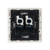 Розетка компьютерная 2-м RJ45 кат.6 FORTE&PIANO FP234 бел. IEK FP-K20-2-K01