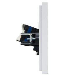 Розетка компьютерная 2-м RJ45 кат.6 FORTE&PIANO FP234 бел. IEK FP-K20-2-K01