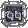 Розетка компьютерная 2-м Inspiria RJ45 кат.6 UTP механизм алюм. Leg 673842