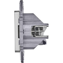 Розетка компьютерная 2-м Inspiria RJ45 кат.6 UTP механизм алюм. Leg 673842