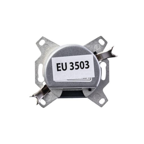 Розетка телевизионная оконечная TV/R Levit сталь ABB 2CHH083503A6069