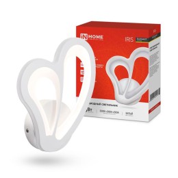 Светильник светодиодный ELEGANT IRIS 5Вт 3000-6500К 1200лм 230В STEP COLOR бел. IN HOME 469061205141