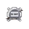 Розетка телевизионная проходная TV/R Levit 7дБ бел. ABB 2CHH083607A6003