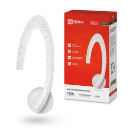 Светильник светодиодный ELEGANT ORBIT 15Вт 3000-6500К 1200лм 230В STEP COLOR бел. IN HOME 4690612051