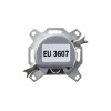 Розетка телевизионная проходная TV/R Levit 7дБ кофе макиато ABB 2CHH083607A6018