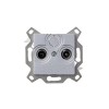 Розетка телевизионная проходная TV/R Levit 7дБ серебр. ABB 2CHH083607A6070