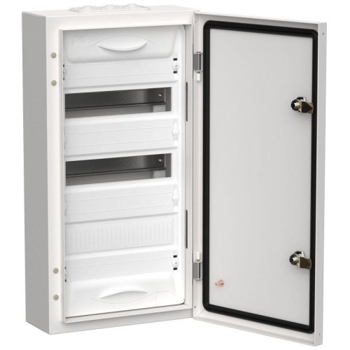 Корпус ЩРн-36 (1х36) TITAN 5 585х310х140 IP54 метал. бел. IEK TI5-50-N-036-54