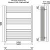 Полотенцесушитель Stato white П17 500х1200 Royal Thermo НС-1433976