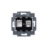 Розетка компьютерная Levit RJ45 кат.5E с заглушкой бел. ABB 2CHH295117A6003