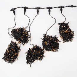 Гирлянда светодиодная "LED ClipLight" 5 нитей х20м 665LED желт. 50Вт 24В IP65 трансф. в компл. Neon-