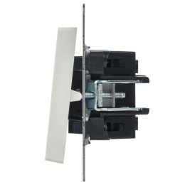 Выключатель перекрестный 1-кл. СП BRITE 10А ВС10-1-3-БрБ механизм бел. IEK BR-V13-0-10-K01