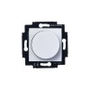 Светорегулятор Levit поворотно-нажимной 60-600Вт R бел./дым. черн. ABB 2CHH942247A6062