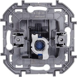 Розетка компьютерная Inspiria RJ45 кат.6 UTP механизм антрацит Leg 673833