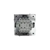 Кнопка звонка СП ZIMA IP20 безвинт. зажим черн. бархат LEZARD 704-4288-103QC