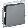 Заглушка c суппортом BRITE МЗ10-БрС механизм сталь IEK BR-PL10-K46