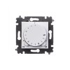 Терморегулятор Levit с поворотной ручкой 16А бел./ледяной ABB 2CHH920003A6001
