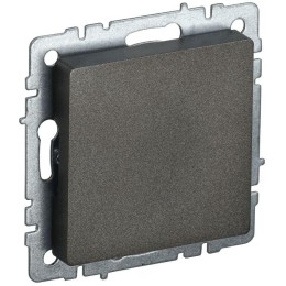 Заглушка c суппортом BRITE МЗ10-БрТБ механизм бронза IEK BR-PL10-K45