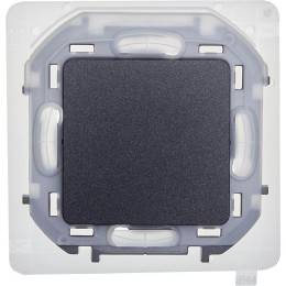 Переключатель 1-кл. Inspiria 10А IP44 250В 10AX механизм антрацит Leg 673673