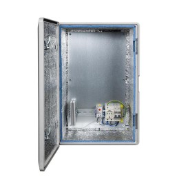 Шкаф монтажный композитный 360х560х250 Пластик-3УТ+ Mastermann 00-01020933