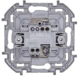 Выключатель кнопочный Inspiria 6А 250В без фиксации НО/НЗ механизм сл. кость Leg 673691