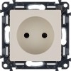 Розетка 1-м СП Valena Life 16А IP20 250В 2P защ. шторки безвинтов. клеммы с лицев. панелью механизм