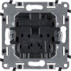 Розетка 1-м СП Valena Life 16А IP20 250В 2P защ. шторки безвинтов. клеммы с лицев. панелью механизм