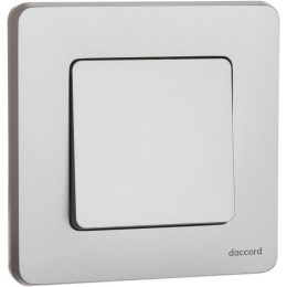 Переключатель 1-кл. Inspiria 10А IP20 250В 10AX механизм алюм. Leg 673652