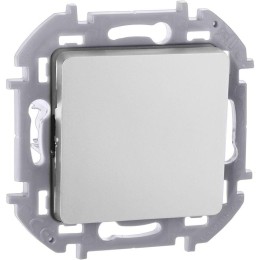 Переключатель 1-кл. Inspiria 10А IP20 250В 10AX механизм алюм. Leg 673652