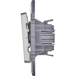 Переключатель 1-кл. Inspiria 10А IP20 250В 10AX механизм алюм. Leg 673652