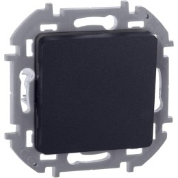 Переключатель 1-кл. Inspiria 10А IP20 250В 10AX механизм антрацит Leg 673653