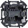 Переключатель 1-кл. Inspiria 10А IP20 250В 10AX с подсветкой / индикацией механизм антрацит Leg 6736