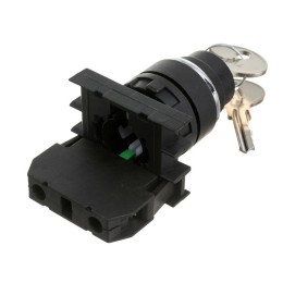 Кнопка с ключом 0-1 с фиксацией ключ выним. в полож. 0 (1НО) (CM) EMAS CM100AA20