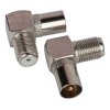 Переходник Simple RS-A04 гнездо F-штекер TV угловой ЭРА Б0048297