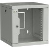 Шкаф сетевой LINEA WS 10дюйм 6U 320х310мм дверь стекл. сер. ITK LWS3-06U33-GF