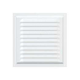 Решетка вентиляционная вытяжная стальная с покрытием полимерной эмалью 200х200мм ERA 2020МЭ