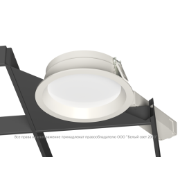 Светильник аварийный BS-DL-10-L2-LED V05 White 4000К Белый Свет a30253