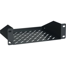 Полка консольная 1U Г=200мм для шкафа 10дюйм LINEA WS черн. ITK RS05-200P-LWS