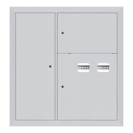 Щит этажный 2кв. слаботочка слева (1000х950х160) Basic EKF mb28-v-2z