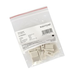 Комплект заглушек для профиля ALM004S-2M (уп.10шт) Maytoni ALM004EC