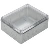 Коробка распаячная ОП 240х195х90 IP55 КМ41346 прозр. крыш. монт. плата IEK UKO10-240-195-090-K53-55