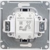 Переключатель перекрестный 1-кл. СП Glossa 10А IP20 (сх. 7) 10AX механизм шоколад. SE GSL000871