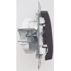 Переключатель перекрестный 1-кл. СП Glossa 10А IP20 (сх. 7) 10AX механизм шоколад. SE GSL000871