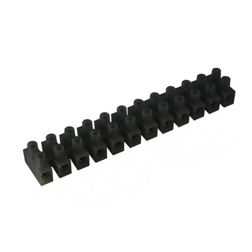 Колодка клеммная полипропилен 12х4мм Т-85 OK-433-12-PLP черн. DKC 43212PL/R