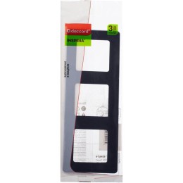 Рамка 3-м Inspiria антрацит Leg 673953